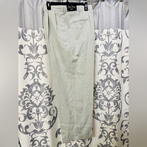 Alan Flusser Men's Gray Pleated Front‎ Golf Pants Size 36x30 NWT